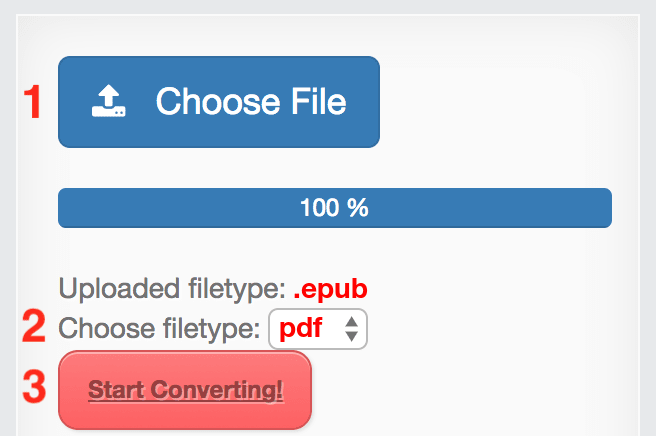 Convert EPUB to PDF Online 100% Free